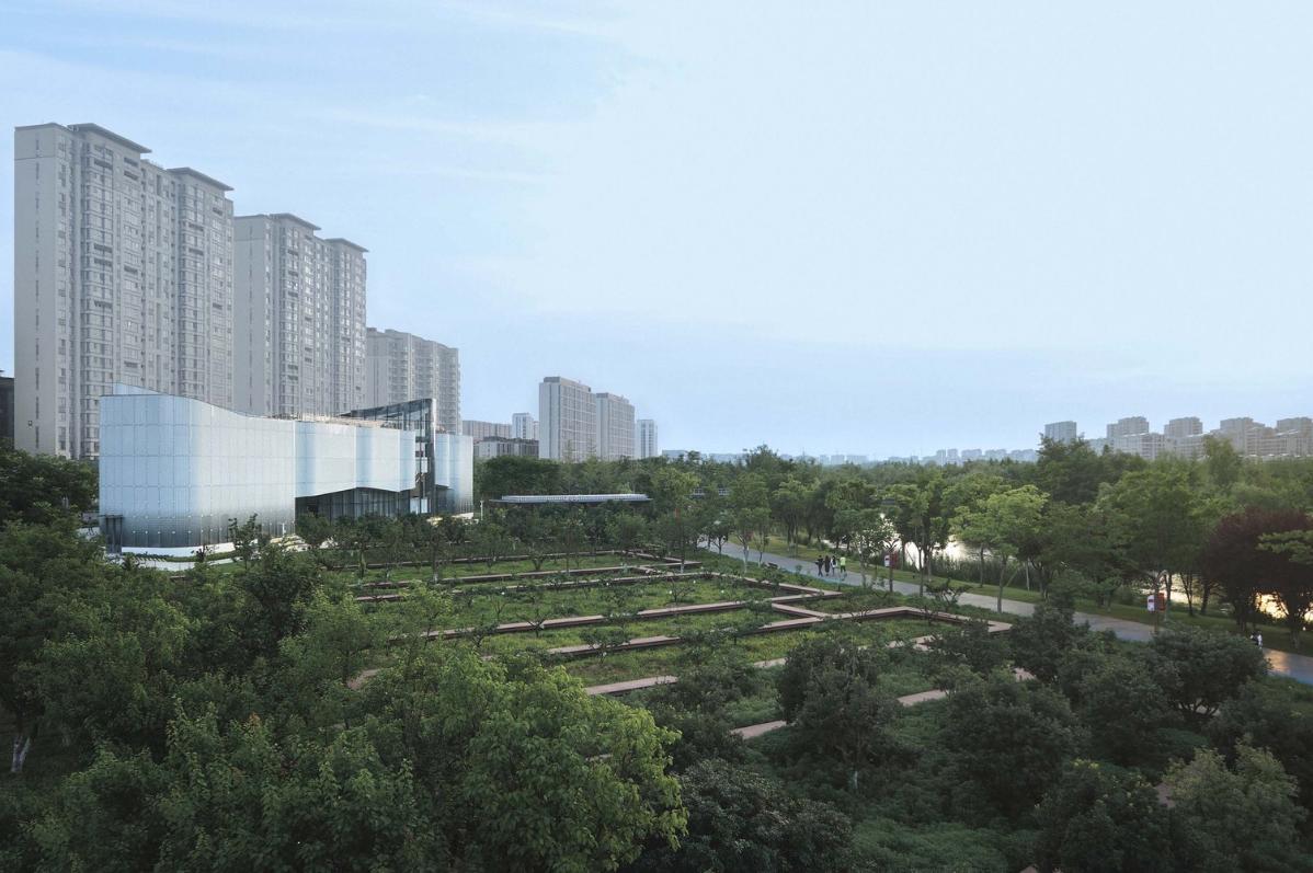 昆蟲博物館北側(cè)的蜜源植物區(qū)，The_nectar_plant_area_on_the_north_side_of_the_Insect_Museum_?上海秉仁建筑師事務(wù)所.jpg
